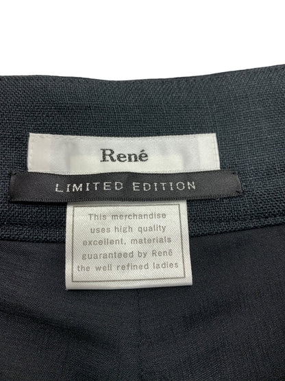 ルネ 6925790 パンツ 34 グリーン ベルト付き IT1LT2MHR15Q