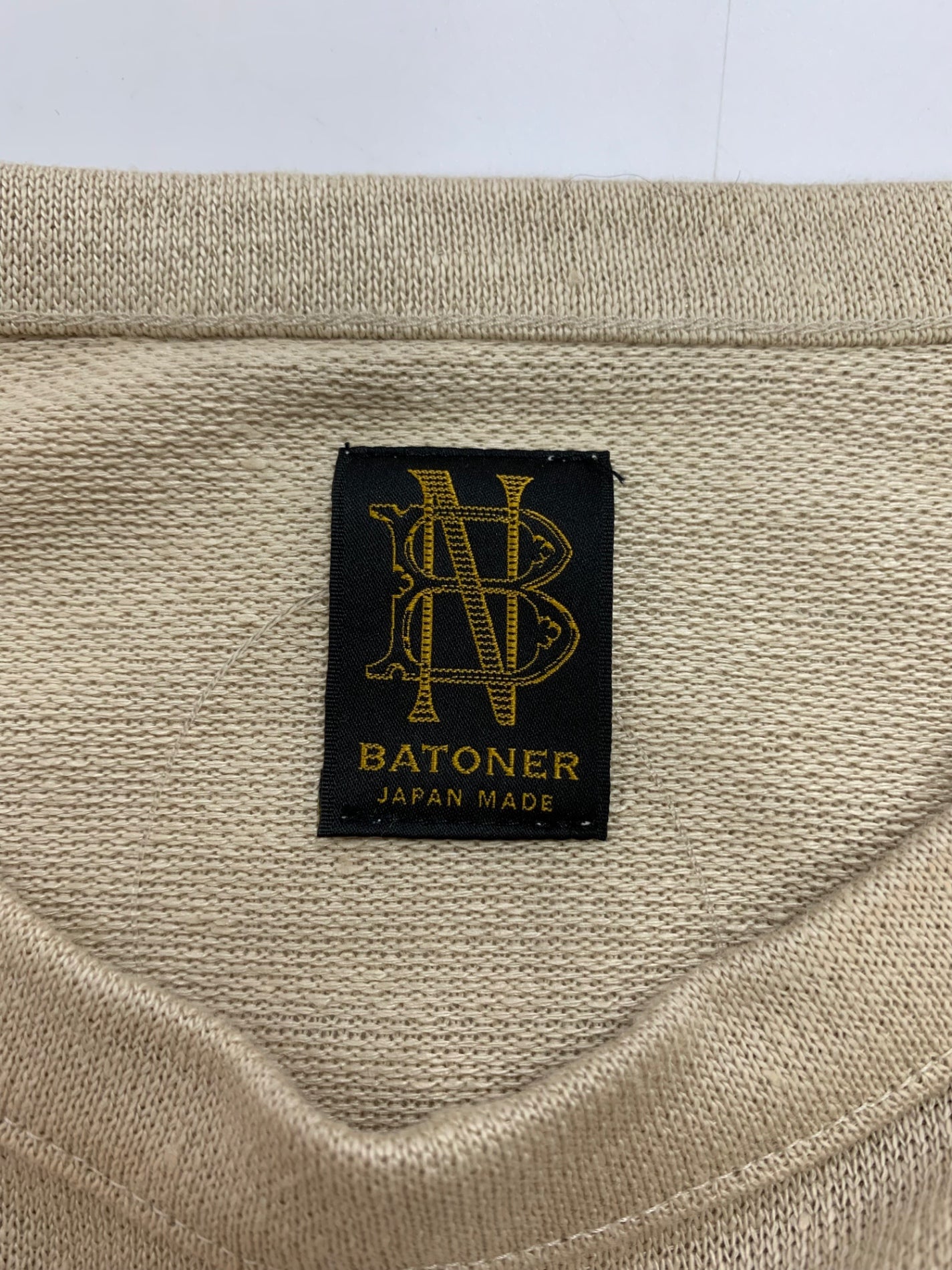 バトナー BN-20SL-017 ワンピース 1 ベージュ リネン ITA916DBJYEC