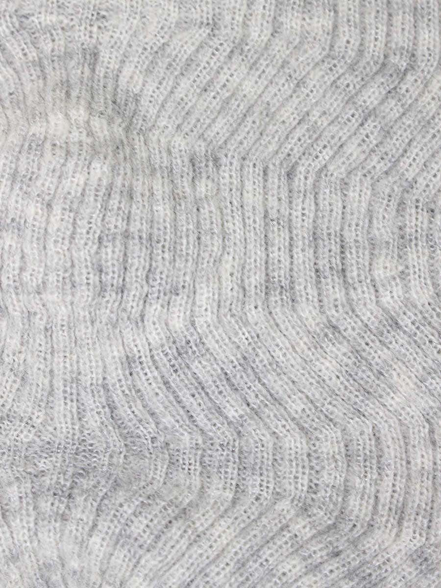 ハートイッセイミヤケ HA01KE315 ニット 2 グレー Vネック ノースリーブ IT24QC57AGOG 【SALE】