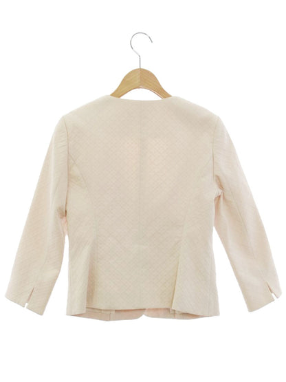 エムプルミエ ノーカラーテーラージャケット A120-601 34P ベージュ 1B ITYE8ZA4BFK0 【SALE】