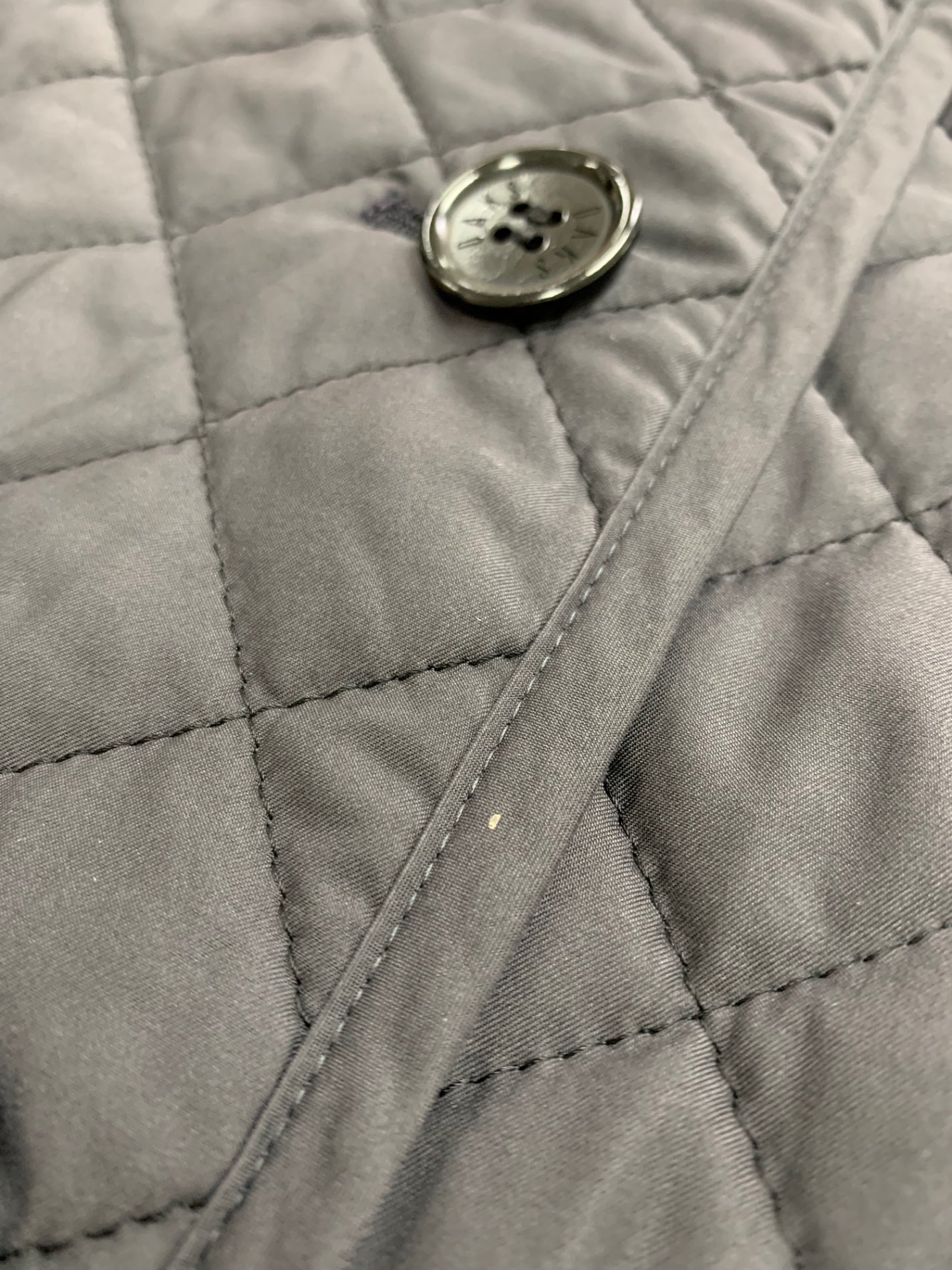 ダックス 11-611730 キルティングジャケット 38 ネイビー チェック ITPQE78K5ANS