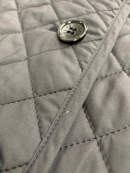 ダックス 11-611730 キルティングジャケット 38 ネイビー チェック ITPQE78K5ANS