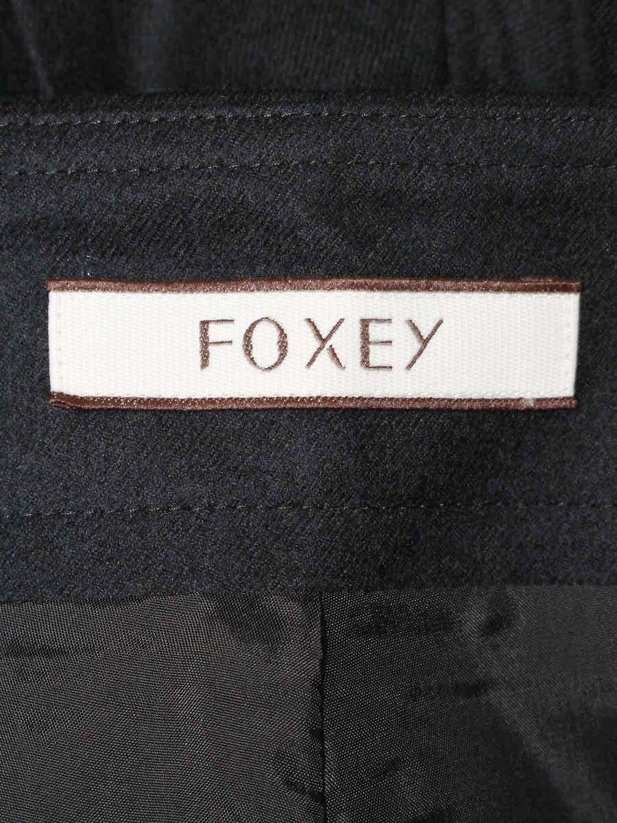 フォクシーブティック ショートパンツ フランネルショート 35245 40 ブラック ITLXP1A37P9Y