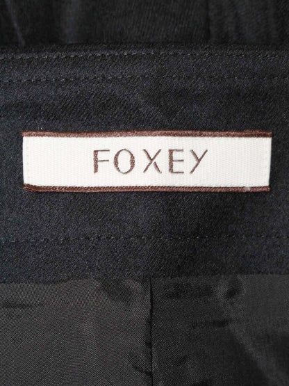 フォクシーブティック ショートパンツ フランネルショート 35245 40 ブラック ITLXP1A37P9Y