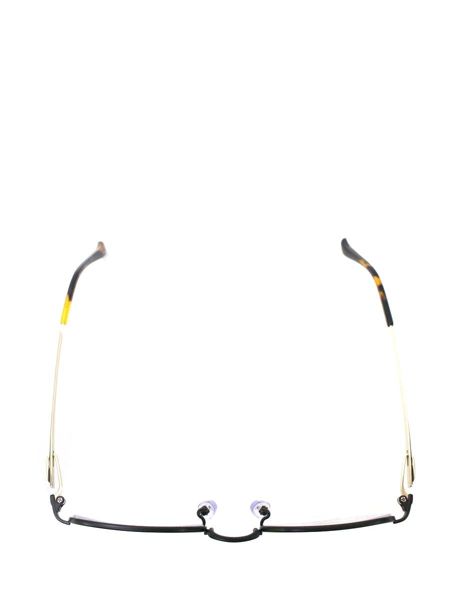 キオヤマト KT-495J メガネ ブラック/ブラウン ボストン メタルフレーム  ハーフリム べっ甲柄 ITC61DPBGUI8 【SALE】