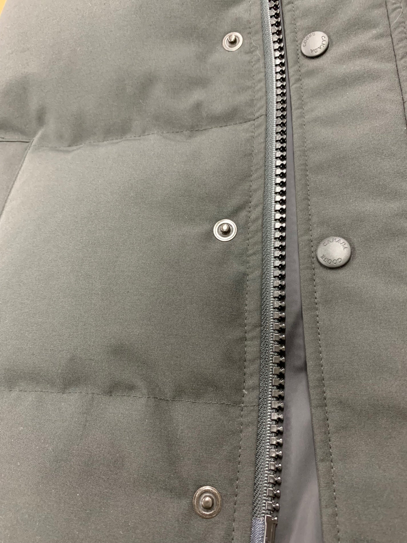 カナダグース GARSON VEST ギャルソン 4151M ダウンベスト XS ブラック ITAHGSROO43E