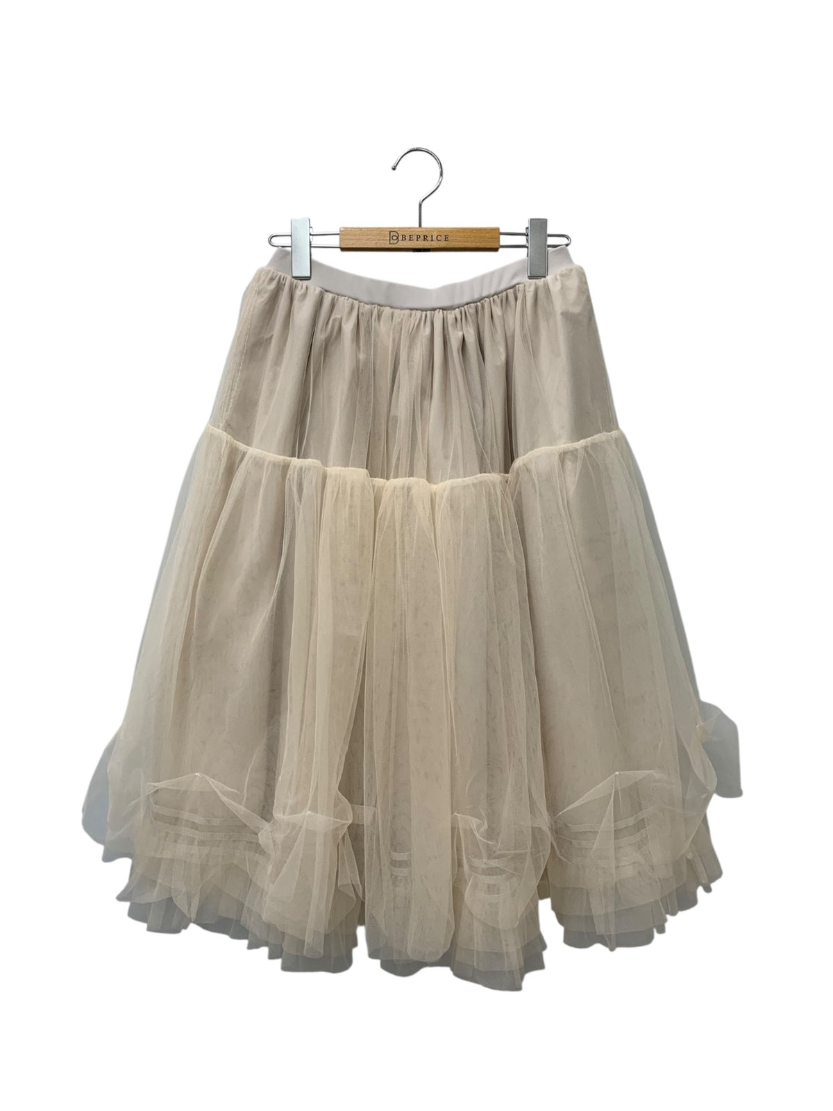 デイジーリン Skirt Prima Tulle Ⅱ 07205 スカート 40 ベージュ パニエ チュール ITOLJK8MQX5K