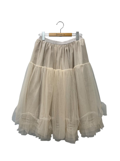 デイジーリン Skirt Prima Tulle Ⅱ 07205 スカート 40 ベージュ パニエ チュール ITOLJK8MQX5K