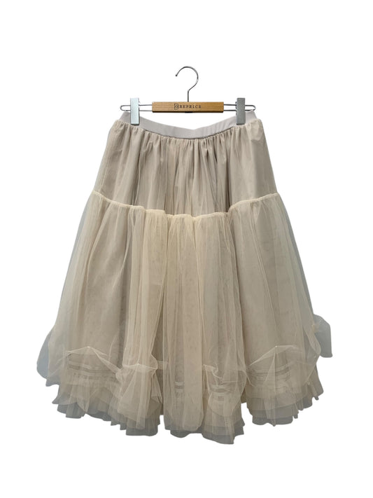 デイジーリン Skirt Prima Tulle Ⅱ 07205 スカート 40 ベージュ パニエ チュール ITOLJK8MQX5K