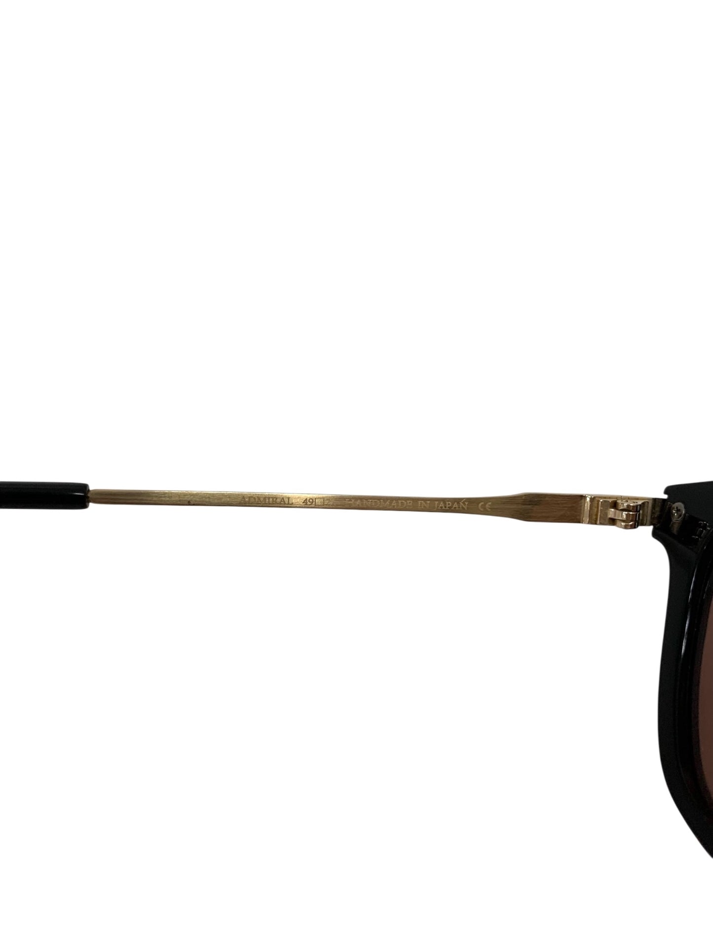 ayame（アヤメ） ADMIRAL サングラス ブラック アドミラル ウェリントン コンビフレーム フルリム ITROYAUV7UV0