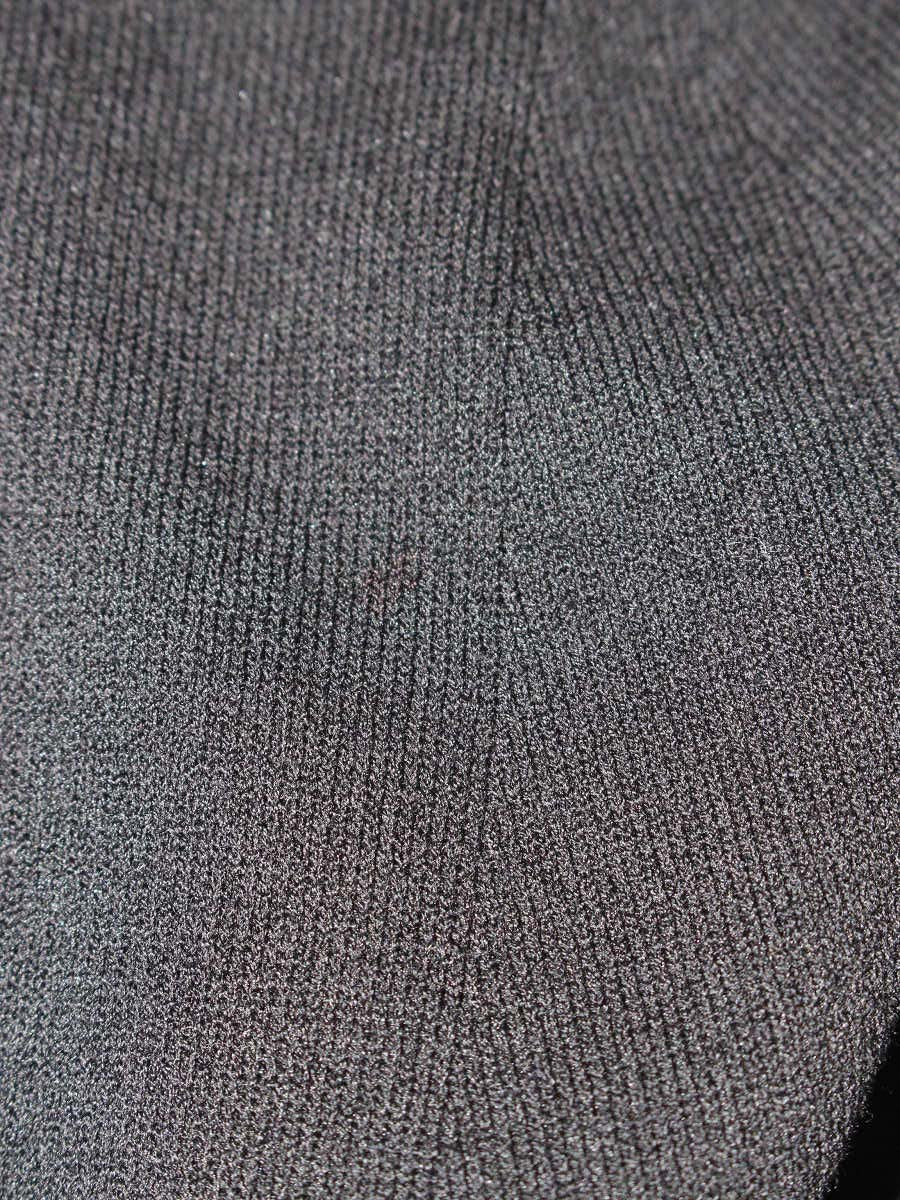 ドゥロワー 6526-299-1367 ノースリーブワンピース ブラック ニット