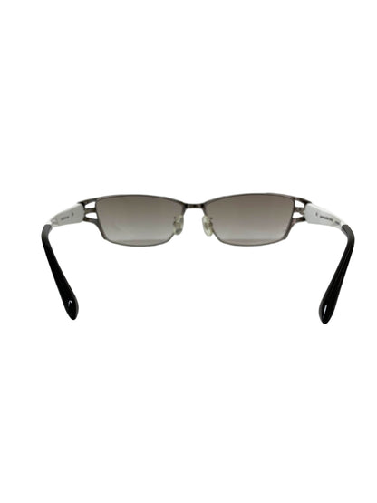 サムライ翔 SS-Y309 サングラス シルバー コンビフレーム スクエア ITB79UWF6R5K