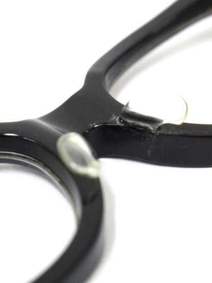 エフェクター メガネ ブラック Fuzz セルフレーム フルリム ITVFE4KTHVPW