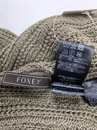 フォクシーブティック Cardigan Lierre 42611 ガーディガン F カーキグリーン ITDTPAQ189XH
