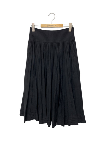 フォクシーブティック Stream ストリーム 42975 スカート 40 ブラック ニット プリーツ ITWJC0Y11FAS