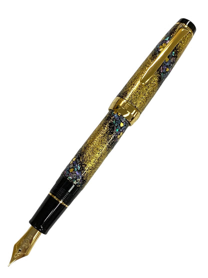 セーラー 万年筆 プロフェッショナルギア 内閣総理大臣特別慰労品 螺鈿蒔絵 桜流れ ゴールド M 21K ITMBT7TOKXGQ