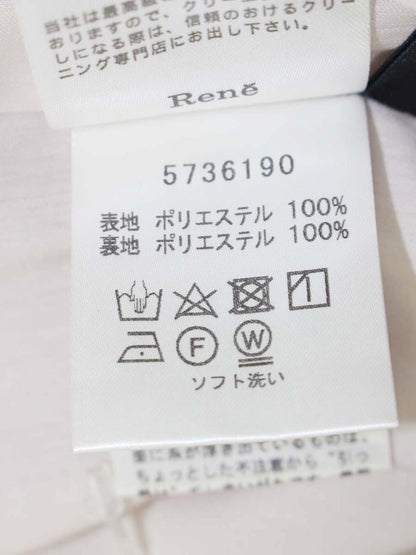 ルネ basic 5736190 ワンピース 34 ピンク バックジップ IT6C1AGVHPA8