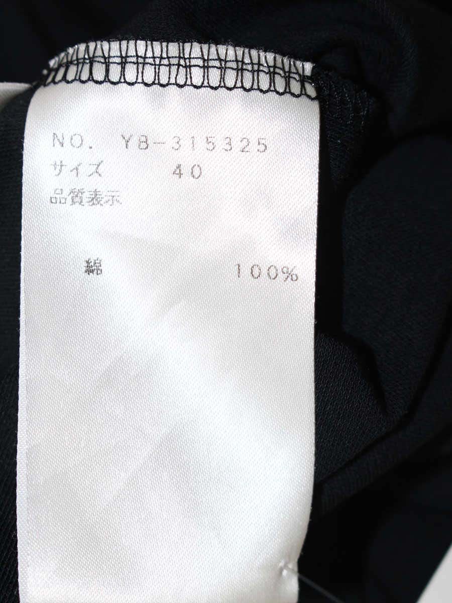 エムズグレイシー 315325 トップス 40 ブラック リボン 綿100％ ITHE0E9ZNLMG