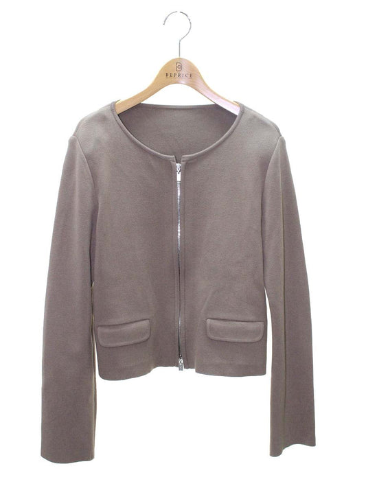 フォクシーブティック Urban Standard 38054 ニットジャケット 42 ブラウン ITUUYSZ620R0