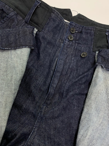 クラネ FRONT WRAP DENIM PANTS 18111-7331 1 ネイビー ITZJS0SWVY7G