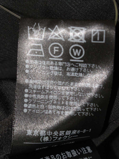 フォクシーニューヨーク 36468 ワンピース 38 ブラック ストレッチ IT0DVH4VBBKE