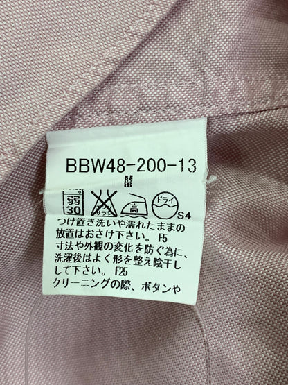 バーバリーロンドン BBW48-200-13 半袖シャツ ロゴ刺繍 ピンク ITTSPA0TC3PN