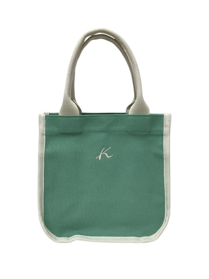 キタムラ トートバッグ R-0747 36911 グリーン K刺繍 IT0HUINRH7N9