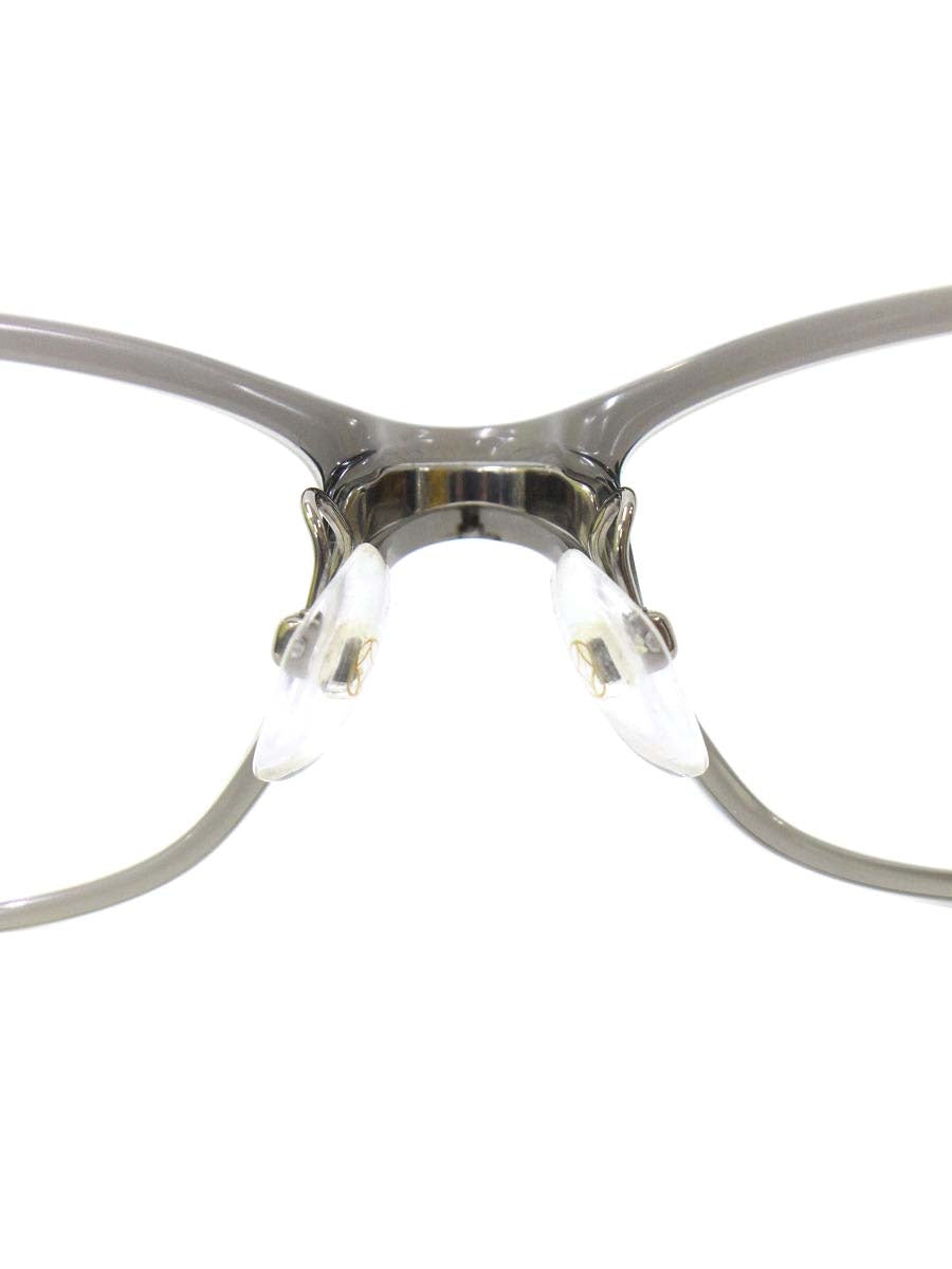 フォーナインズ NP-16 メガネ クリアグレー セルフレーム フルリム スクエア COL.88 ITCP76QN2GRO