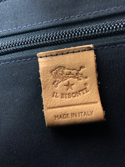 イルビゾンテ ショルダーバッグ ブラック レザー スクエア ゴールド金具 IT5PMIWU0UYO