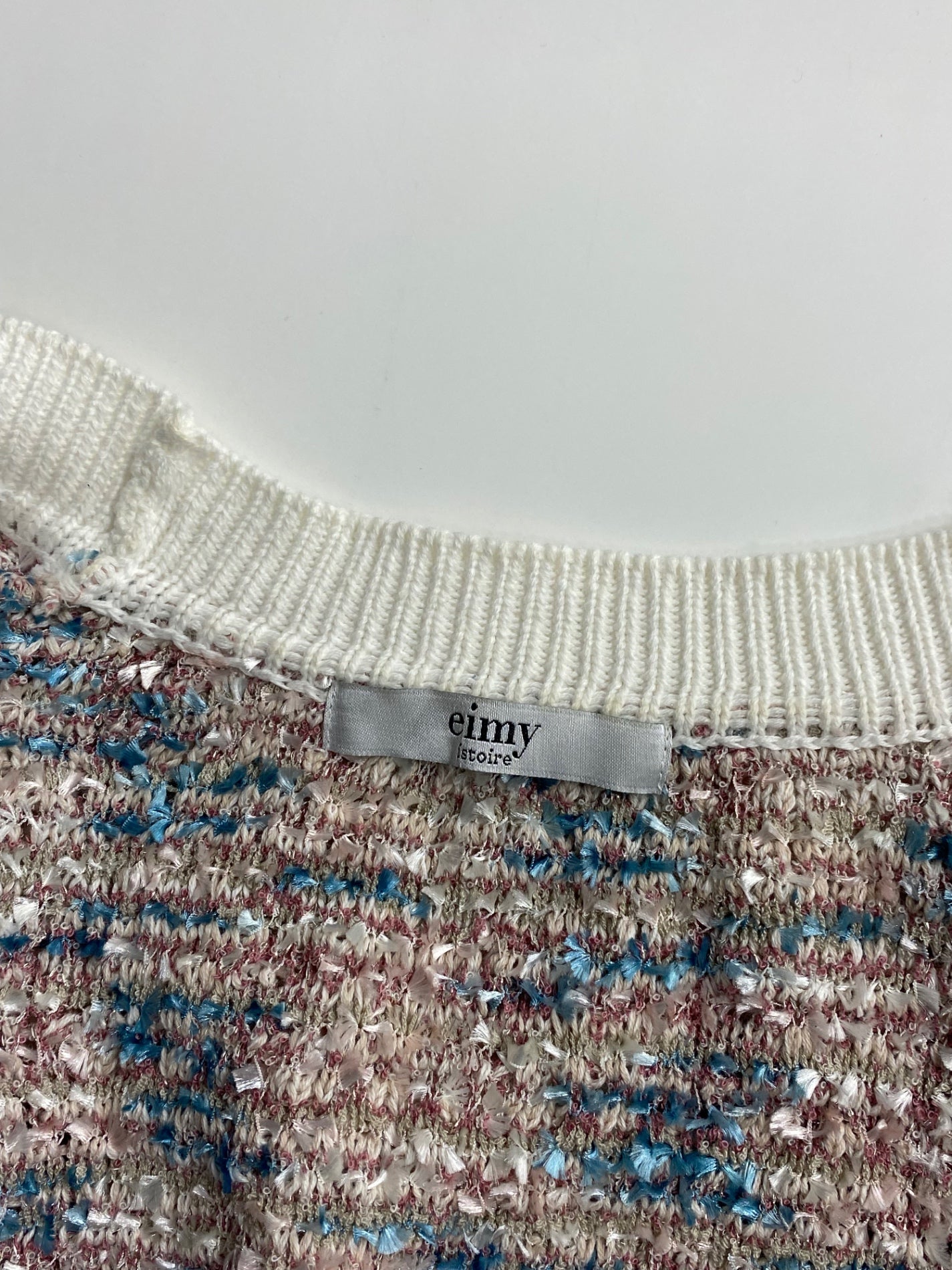 エイミーイストワール ツイードライクカラーカーディガン 1120211608-0 F ピンク 2020SS ITFFEUUSXGVI 【SALE】