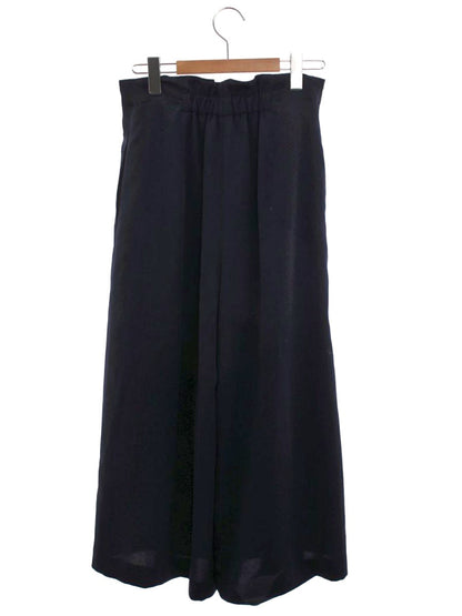 エムズグレイシー 816102 パンツ 38 ネイビー ワイド ガウチョ ITGAESE7266O 【SALE】
