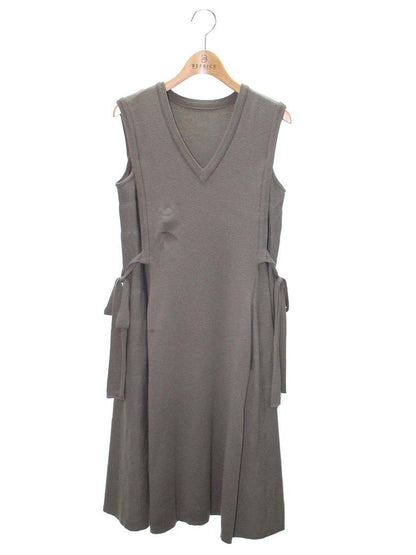 フォクシーブティック Knit Dress 38307 ワンピース 40 グレージュ ITV3G00ERWIK