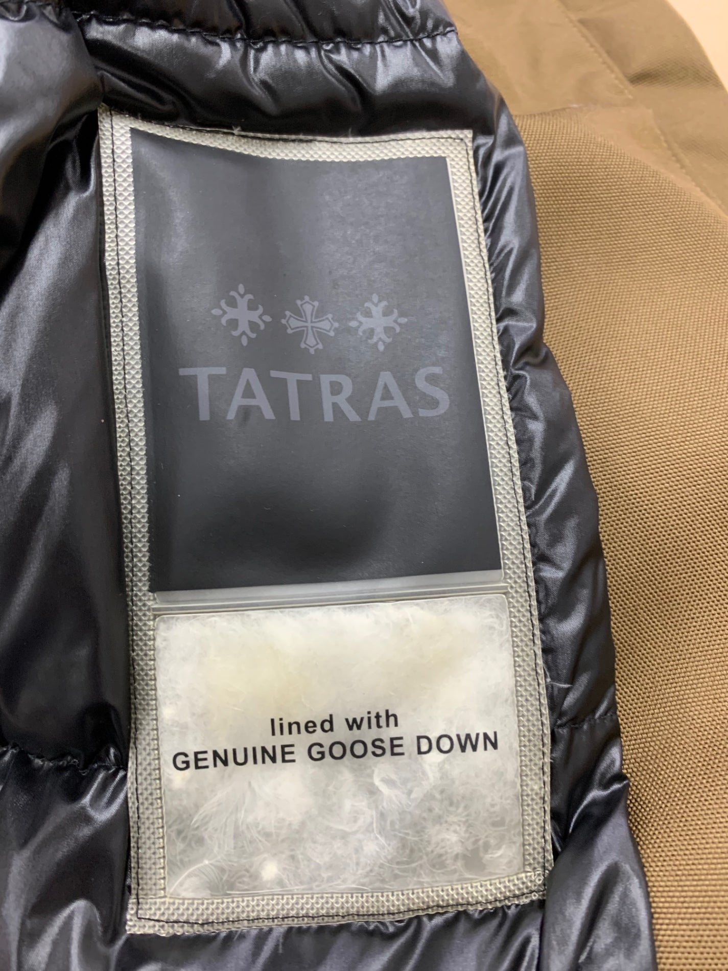 タトラス BARAT MTLA20A4106 ダウンジャケット 04 ブラウン フォックスファー ITVS36WYS9DS