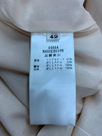 フォクシーブティック Dress  Acapella 44664 ワンピース 42 ベージュ 襟付き ITQ08DYM22QG