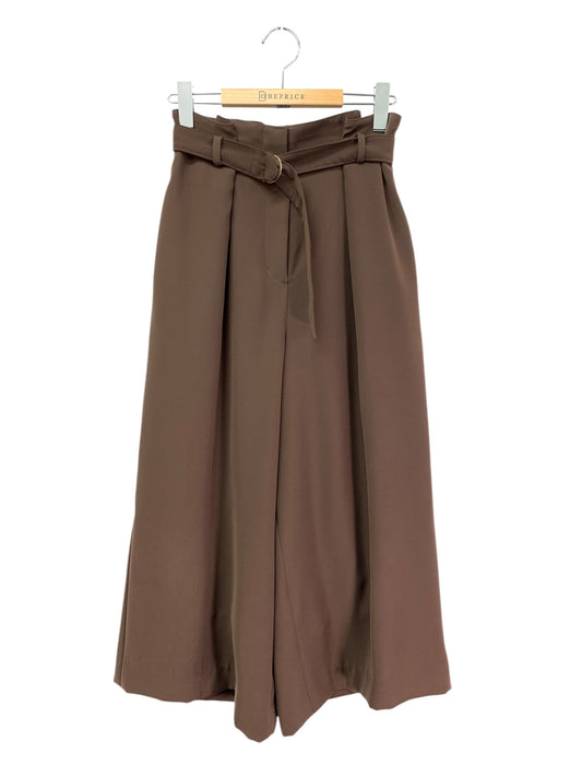 エムズグレイシー 016506 ワイドパンツ 36 ブラウン ITD035G0IZNG