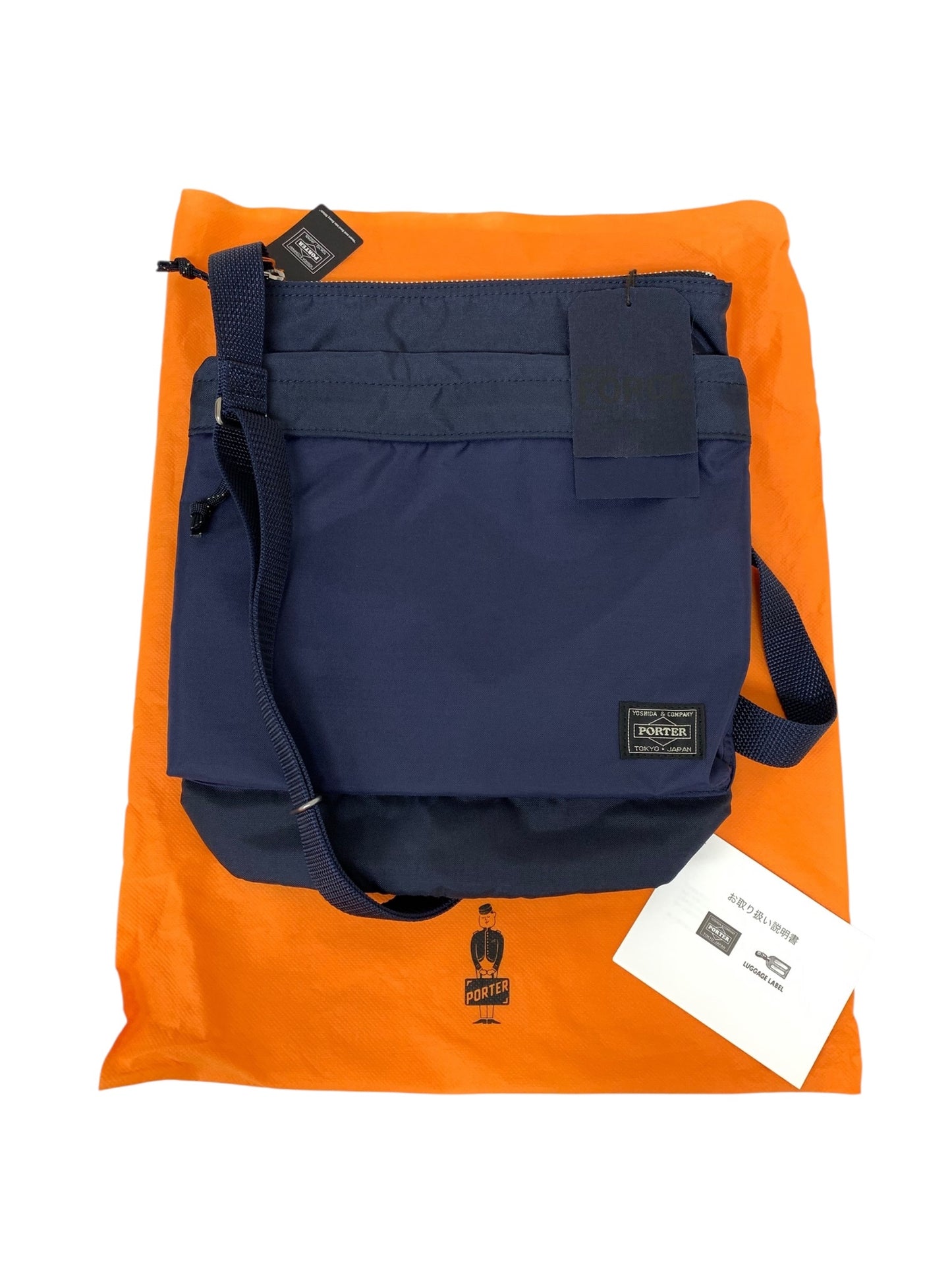 ポーター FORCE 855-05901 ショルダーバッグ ネイビー IT9XPXC30HGY