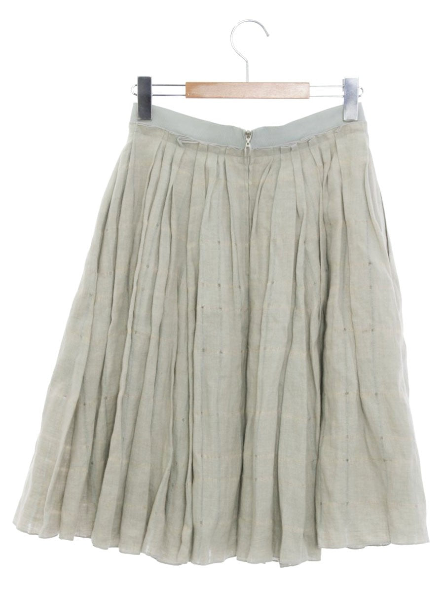 フォクシーブティック Skirt 39555 スカート 38 ブルー/ベージュ SP品 IT1L3BZBNMMZ
