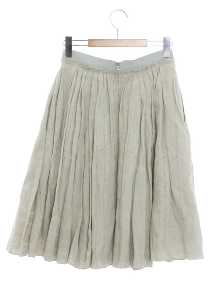 フォクシーブティック Skirt 39555 スカート 38 ブルー/ベージュ SP品 IT1L3BZBNMMZ