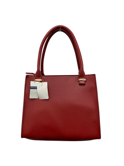 エムズグレイシー 774518 ハンドバッグ レッド リボン クロコ型押し IT0NOF0XLG2E