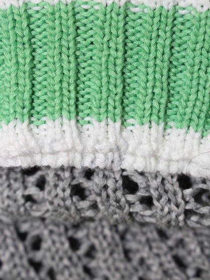 ルネ 6412860 ニット 36 グレー Vネック IT11OYDVF0Y6