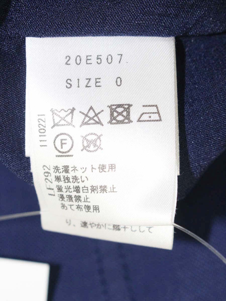 チェスティ 20E507 ワンピース 0 ネイビー フラワー刺繍 ビジュー ITQB9KCZ4DYW 【SALE】