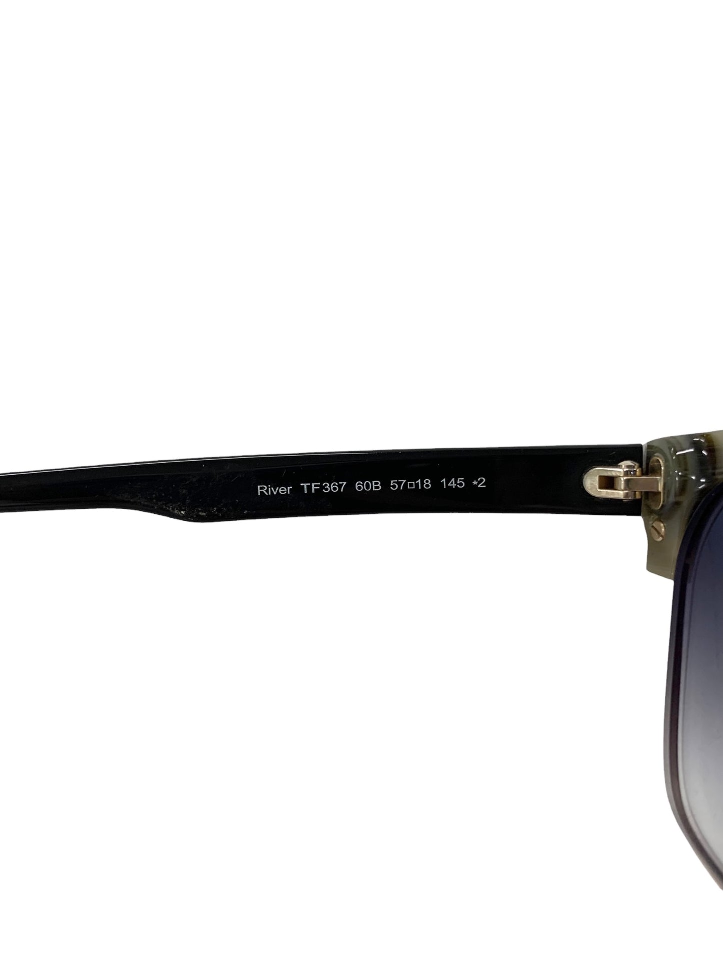 トムフォード River リバー TF367 サングラス ゴールド コンビフレーム ブロー ITN55ZZU1QW8