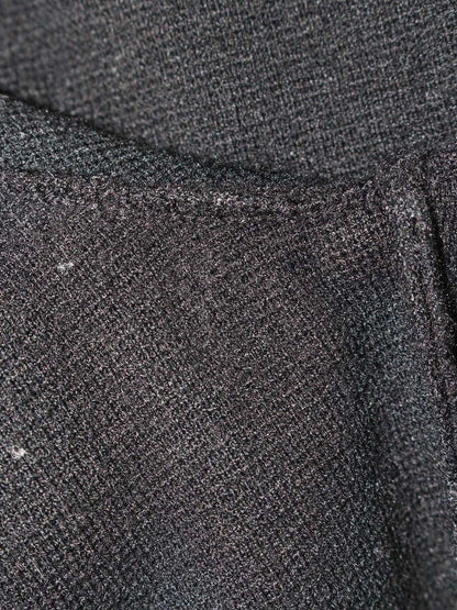 エムズグレイシー 018559 ワンピース 40 ブラック ウエストリボン ドット ニット IT1B3BRJIW2O