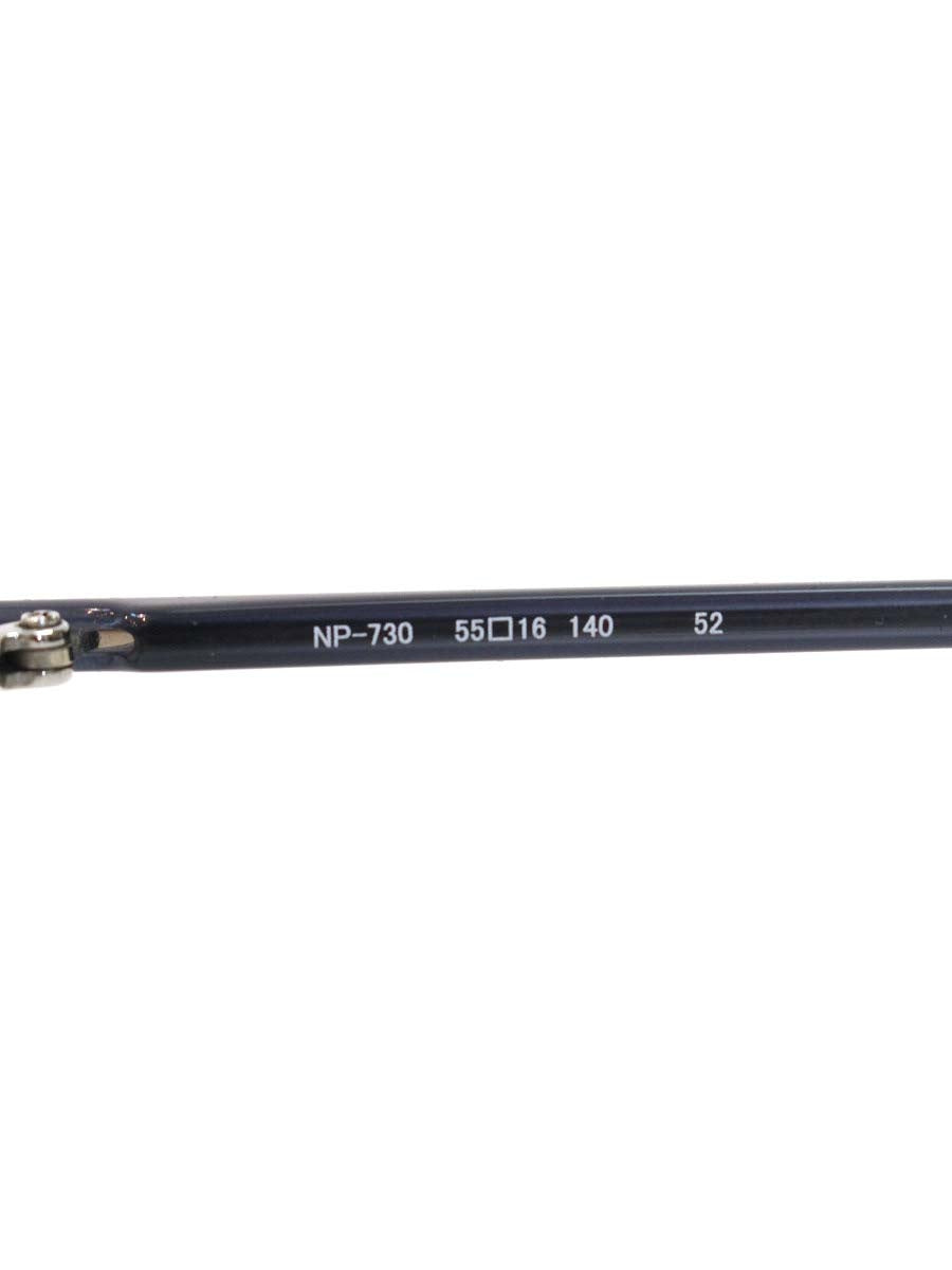 フォーナインズ NP-730 メガネ ネイビー スクエア セルフレーム  逆Rヒンジ ITFDZJNJRHCP