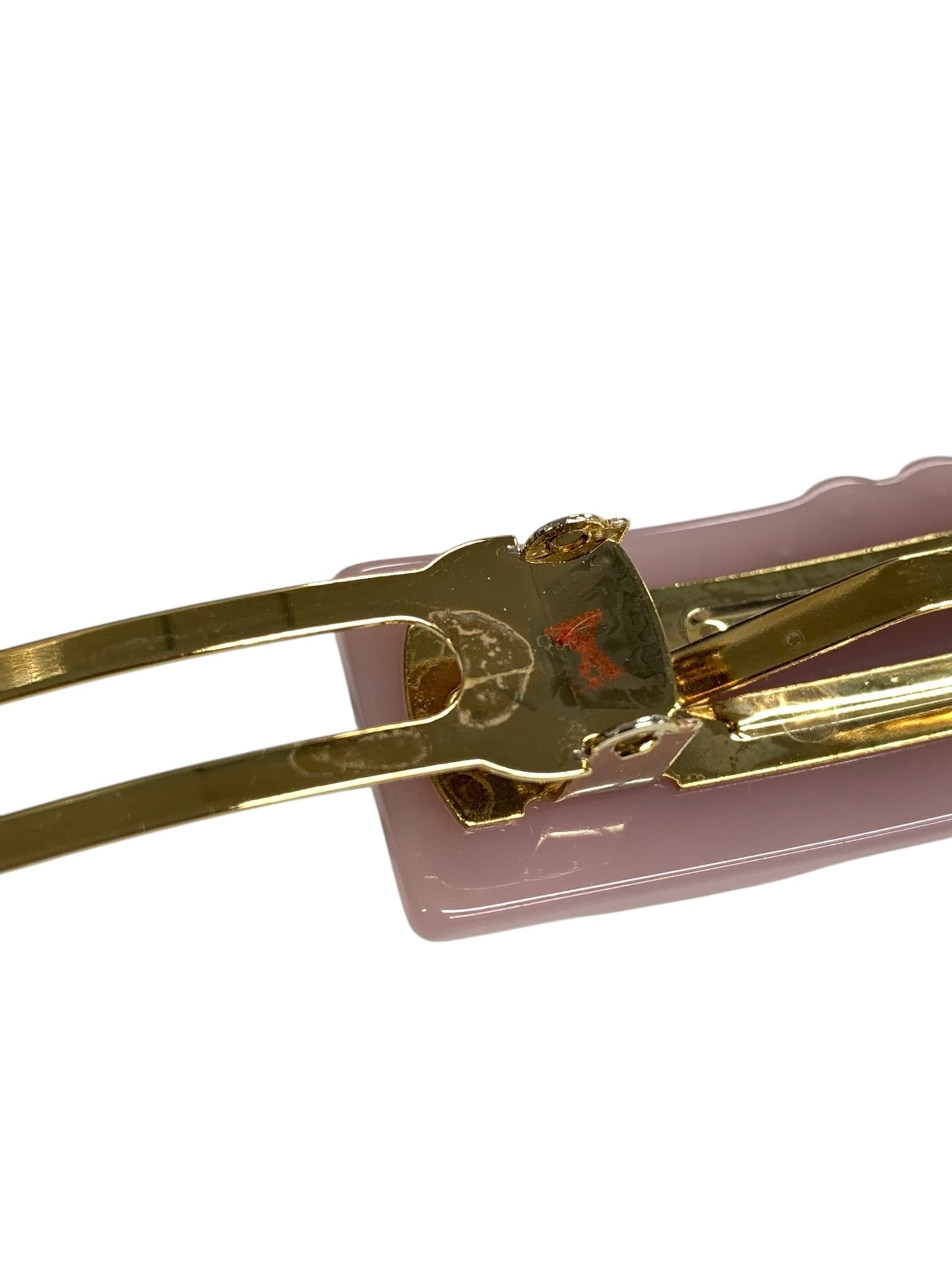 アレクサンドルドゥパリ バレッタ ピンク パール スクエア ITK5Q1H4SMTG