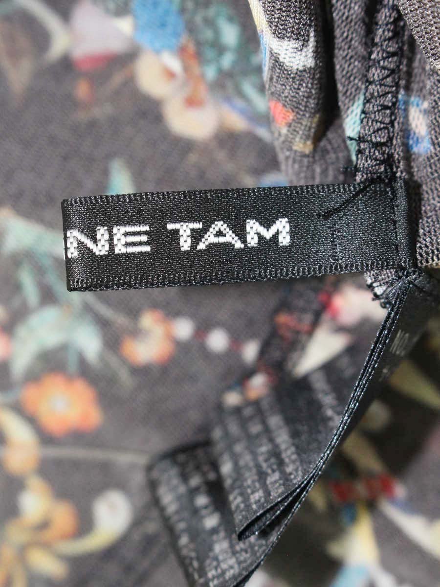 ヴィヴィアンタム 14275641 ワンピース 40 ブラック フラワープリント ITYJPR7M6T40