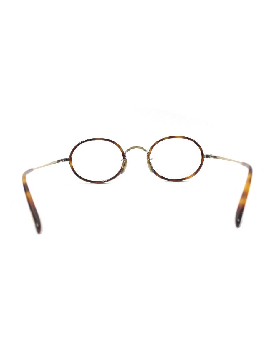 オリバーピープルズ MP-8-XL メガネ ブラウン オプテックジャパン期 復刻 メタルフレーム フルリム ラウンド IT99NGG9RXV4