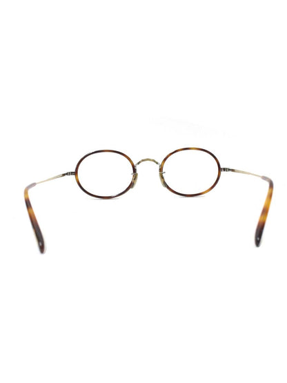 オリバーピープルズ MP-8-XL メガネ ブラウン オプテックジャパン期 復刻 メタルフレーム フルリム ラウンド IT99NGG9RXV4