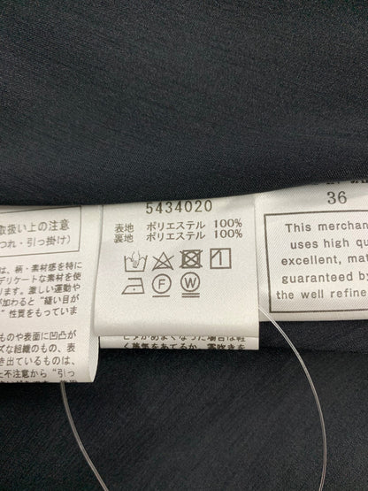 ルネ 5434020 スカート 36 ブラック プリーツ フレア ITFKMHF8B92G 【SALE】