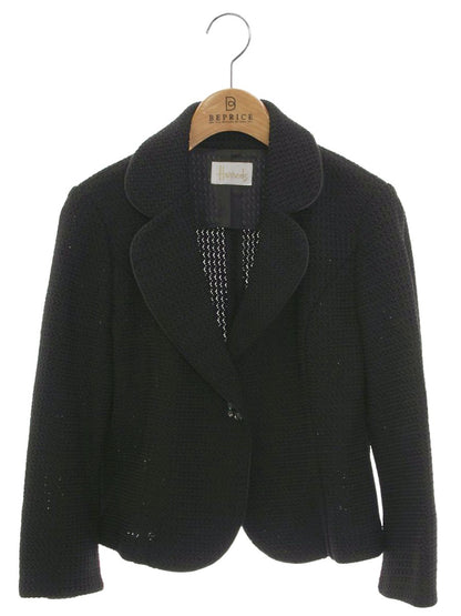 ハロッズ 14100751 ジャケット ブラック ショート IT9NN2QF10KK